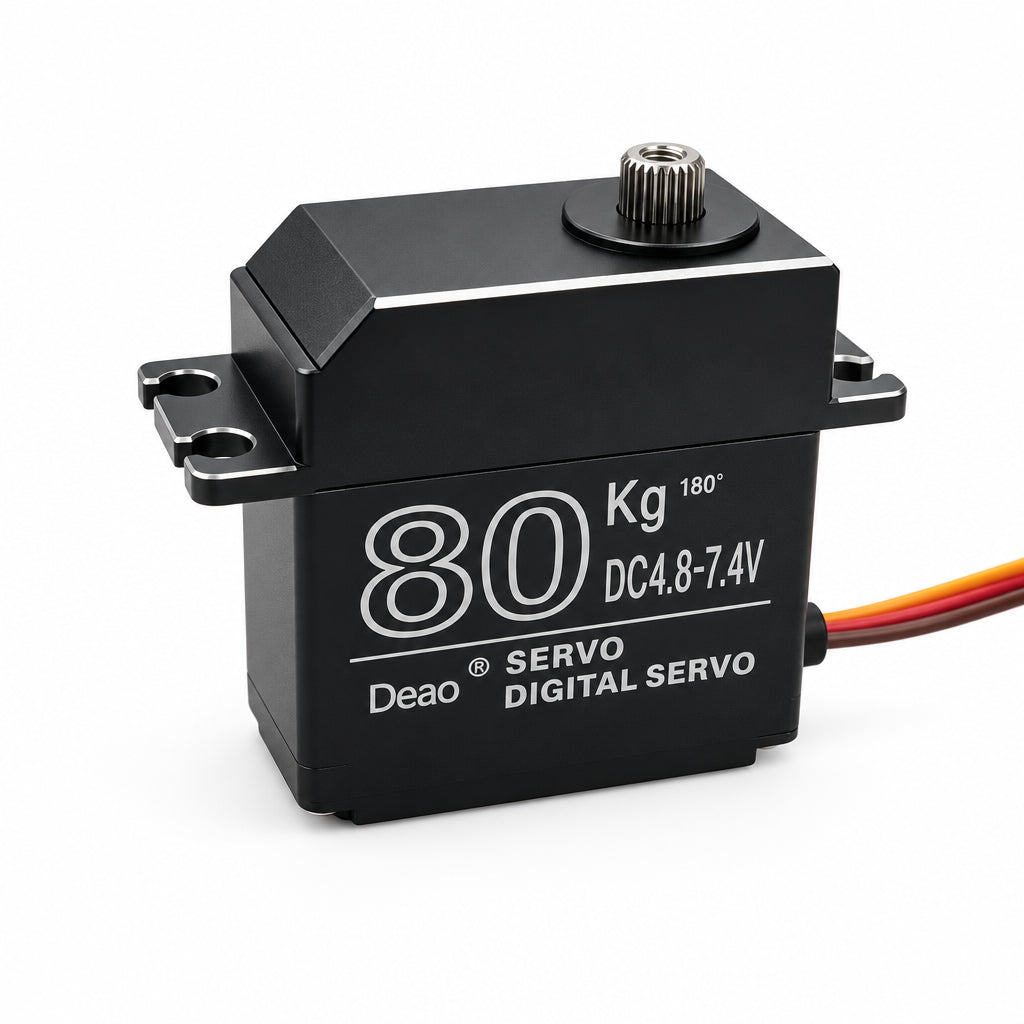 Deao 80kg 180 degree 4.8v-7.4v High Torque Digital Servo Motor