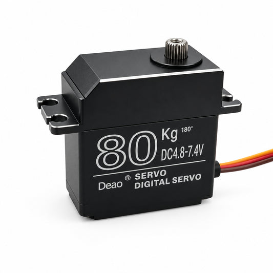 Deao 80kg 180 degree 4.8v-7.4v High Torque Digital Servo Motor