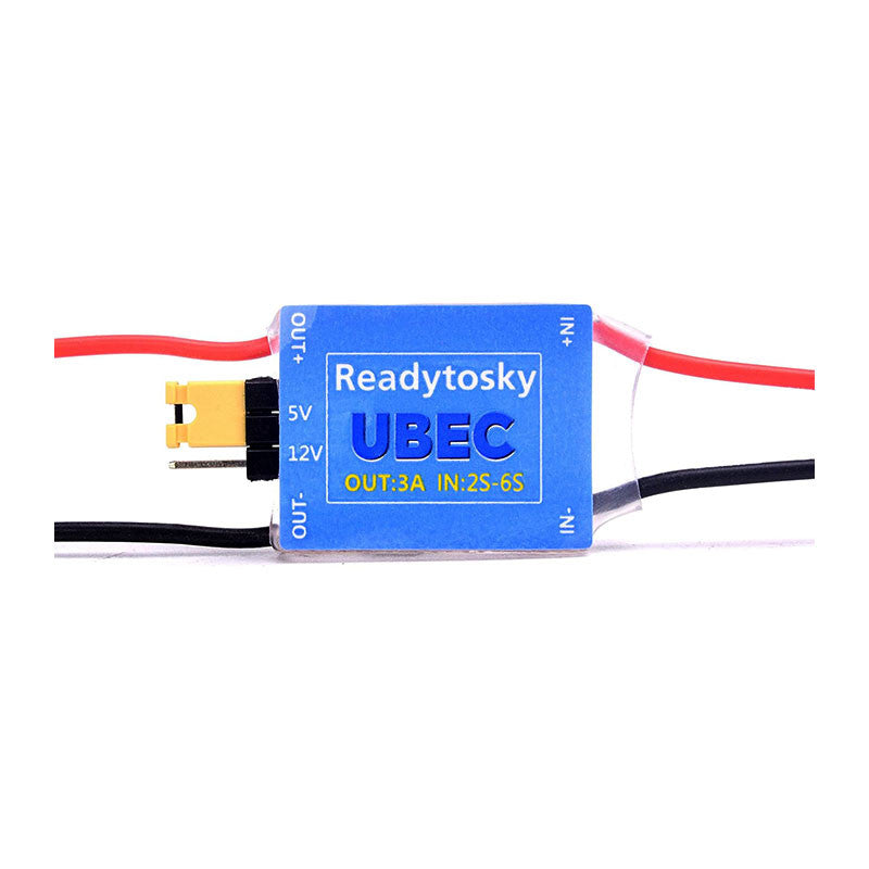 ReadytoSky UBEC 5V/3A and 12V/3A 2-6S Switchable