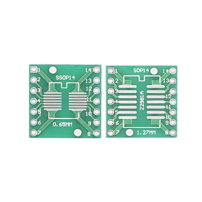 Elepak EP37 SMD to DIP Adapter PCB Pak SOP/SSOP/TSOP 50 Pcs 7 Types