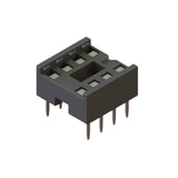 Elepak Low Profile IC Socket Pak 6 to 40 Pin 2.54mm 65 Pcs 10 Types