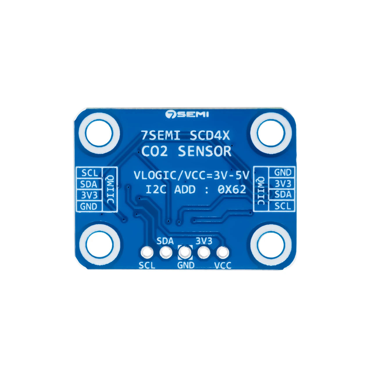 7Semi SCD41 High Accuracy CO2, Temperature and Humidity Sensor Breakout I2C