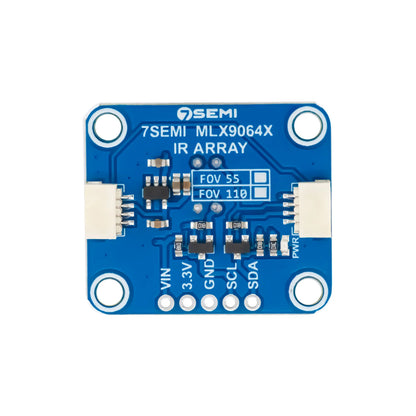 7Semi MLX90640 IR Thermal Camera Breakout 110 FOV I2C