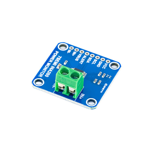 7Semi INA260 High Precision I2C Current Voltage and Power Monitor Module with Integrated 2mΩ Shunt, 15A, 36V