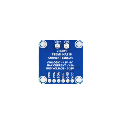 7Semi INA219 Voltage, Current, Power Monitor Sensor Breakout I2C