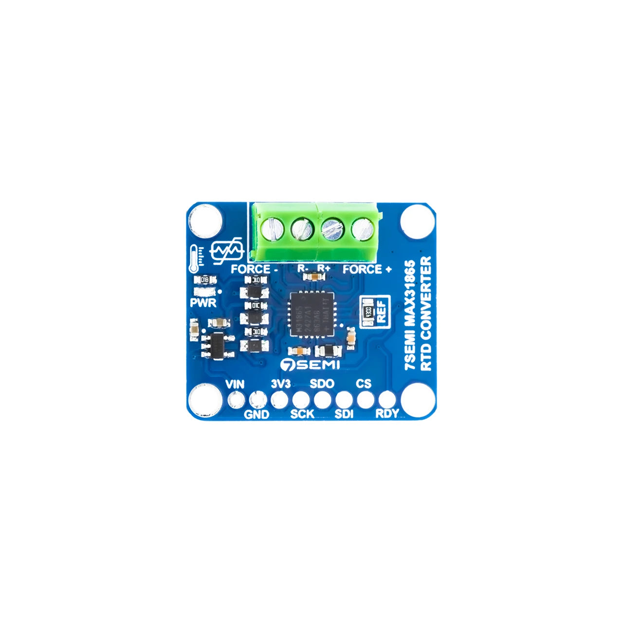 7Semi PT100 RTD 3-Wire Temperature Sensor Amplifier Breakout Board - MAX31865