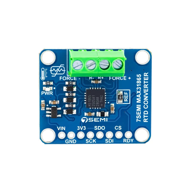 7Semi PT1000 RTD 3-Wire Temperature Sensor Amplifier Breakout Board - MAX31865