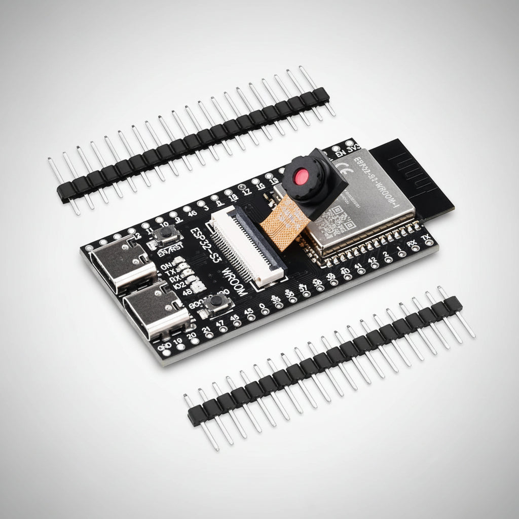 ESP32-S3-N16R8 Development Board with with OV5640 Camera (WiFi and Bluetooth, Dual USB C)