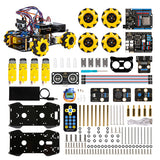 ACEBOTT QD001 ESP32 4WD Mecanum Wheel Camera WiFi STEM STEAM Programming Smart Robot Car kit