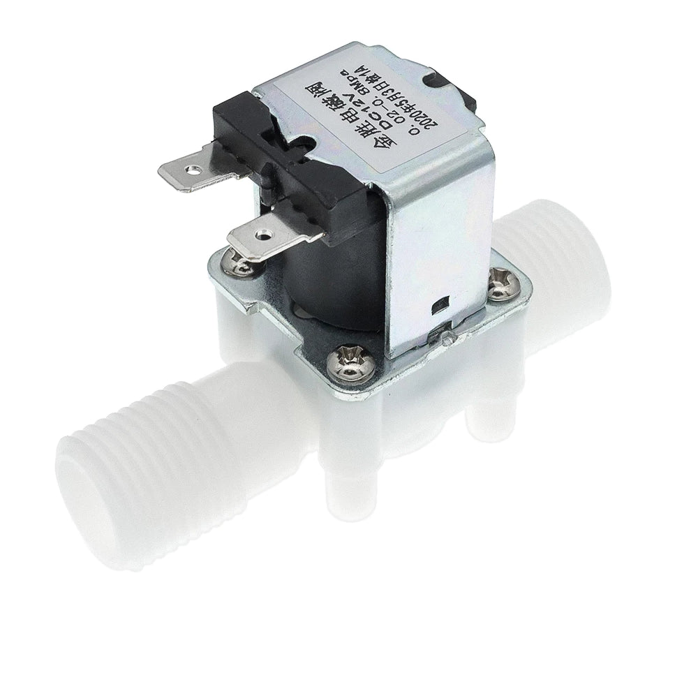 1/2 inch Electric Solenoid Valve 12v Solenoid Switch (Normally Closed)