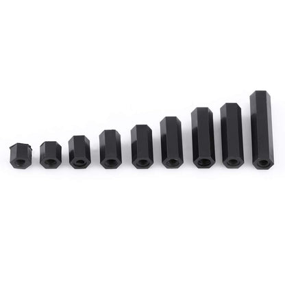12MM Insulated Spacer M3 Nylon Hex Standoff TIS-12 (Pack of 10)