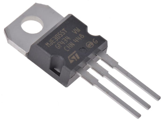 ST MJE 3055T 60V 10A NPN Power Transistor TO-220 Package