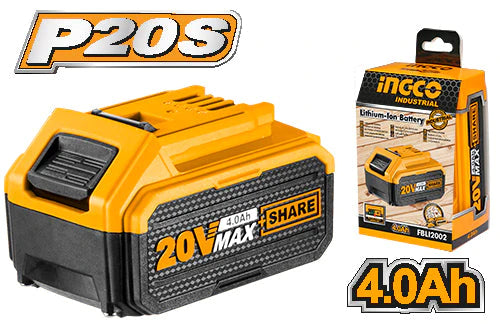 INGCO FBLI2002 4.0Ah Lithium-Ion Battery Pack