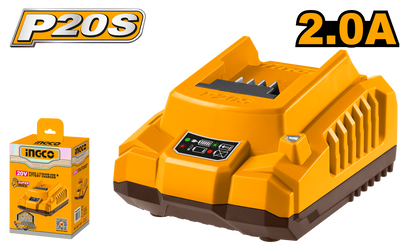 INGCO FCLI2001 P20S Battery Charger 20V
