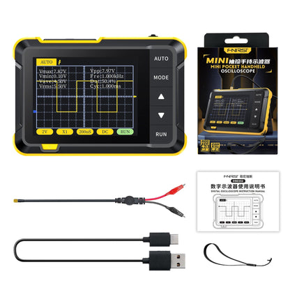 FNIRSI DSO152 Oscilloscope – 2.8″ TFT Handheld Digital Oscilloscope, 2.5MS/s High Sampling Rate, 200KHz Bandwidth