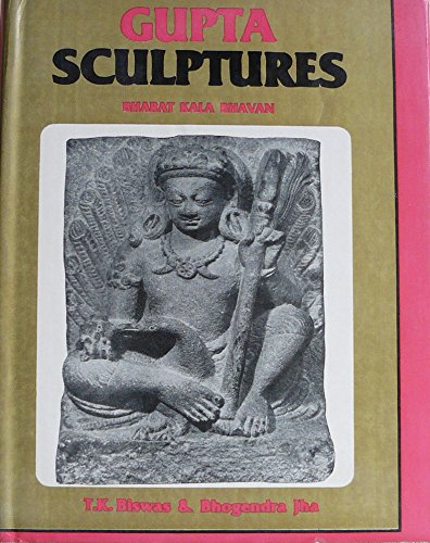 GUPTA SCULPTURES BY T.K. BISWAS & BHOGENDRA JHA (BHARAT KALA BHAVAN) HARDCOVER (OLD BOOK)