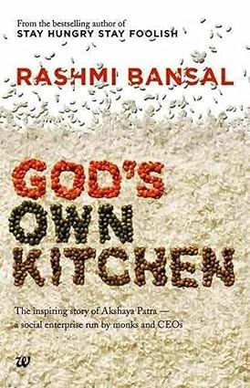 GOD'S OWN KITCHEN BY RASHMI BANSAL (PAPERBACK)