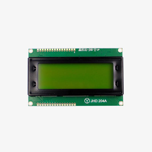 JHD 20x4 character Dual Line LCD Display with Yellow Backlight