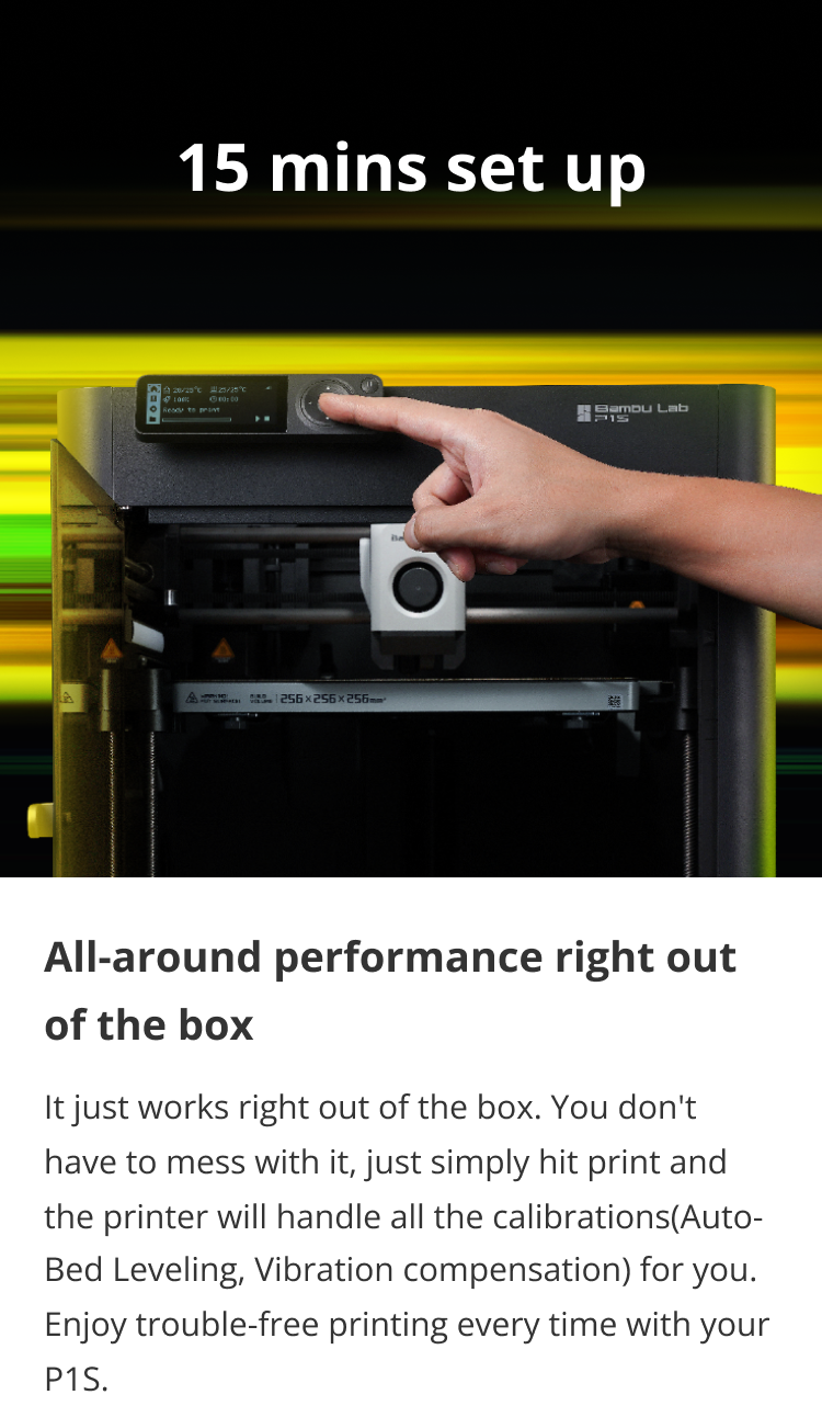 Bambu Lab P1S 3D Printer