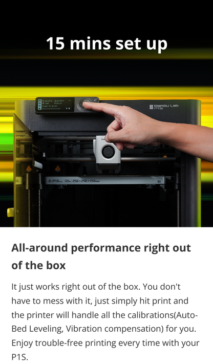 Bambu Lab P1S 3D Printer