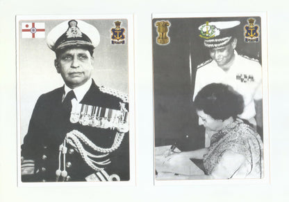 CENTENARY CELEBRATION OF VICE ADMIRAL S.H. SARMA, PVSM, 1ST DECEMBER 2021 (SET OF 16 PICTURE POST CARD)T