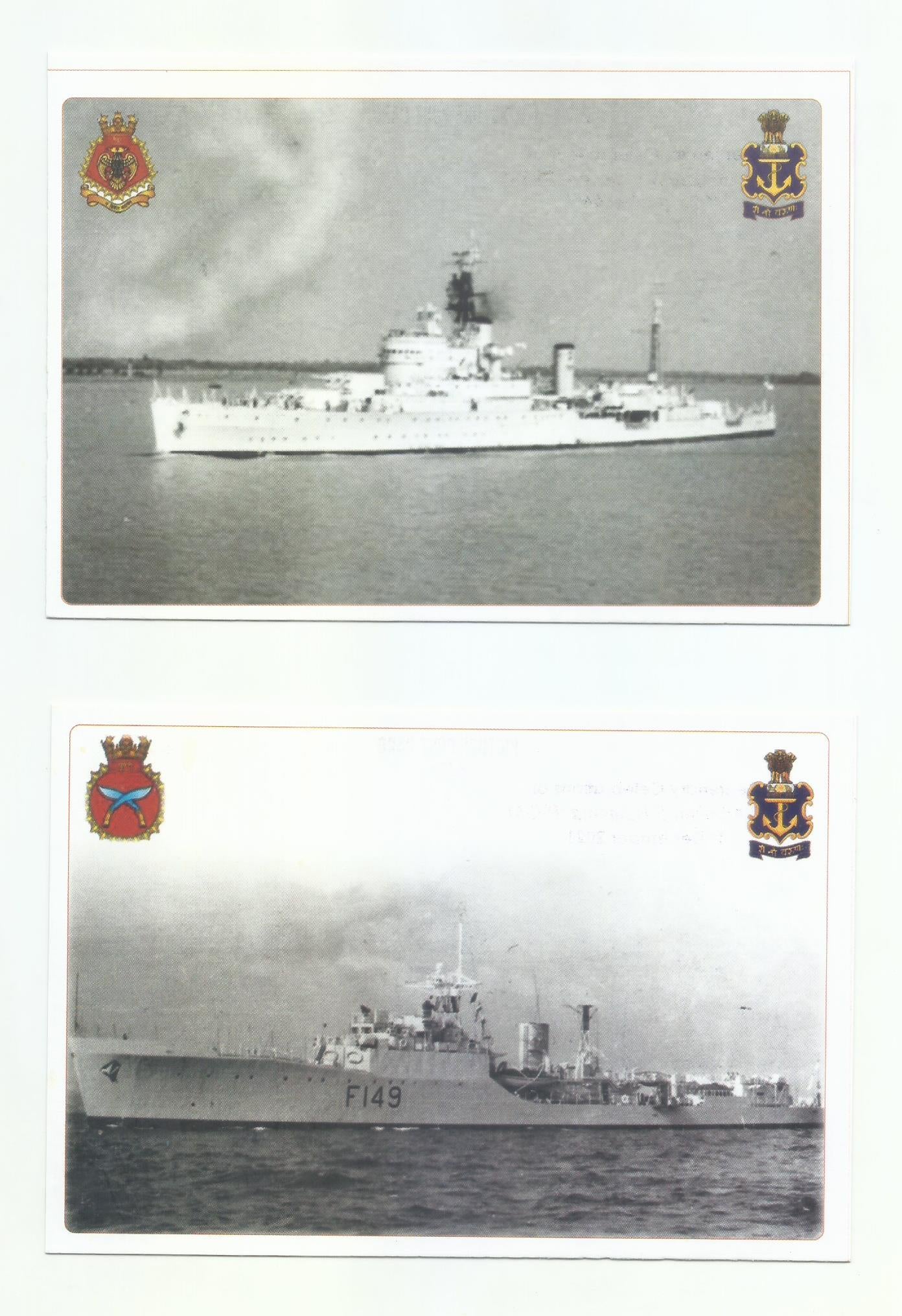 CENTENARY CELEBRATION OF VICE ADMIRAL S.H. SARMA, PVSM, 1ST DECEMBER 2021 (SET OF 16 PICTURE POST CARD)T