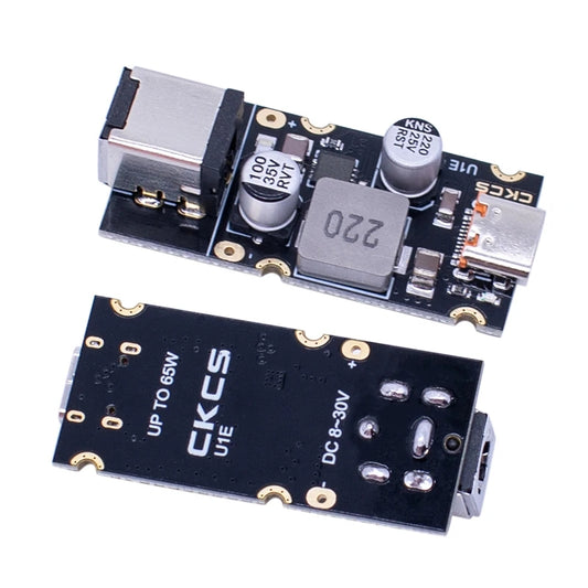 CKCS PD65W Fast Charge Module with Type-C Interface and DC Jack