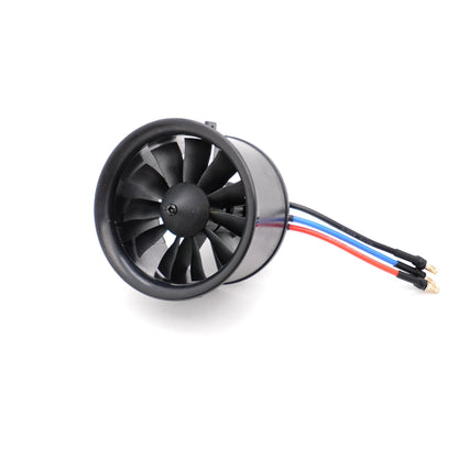 YSIDO 2836-3550kv-4s 64mm RC EDF Motor Duct Fan 11-Blades with 2S-4S 50A ESC Brushless Power for RC JET Aircraft Airplane EDF Plane Parts