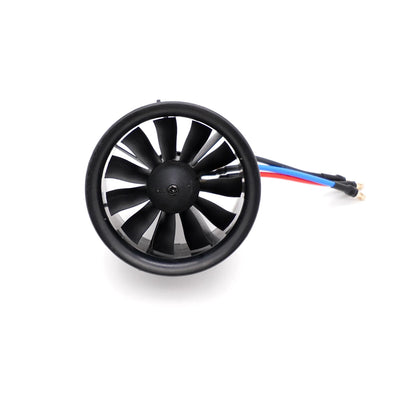 YSIDO 2836-3550kv-4s 64mm RC EDF Motor Duct Fan 11-Blades with 2S-4S 50A ESC Brushless Power for RC JET Aircraft Airplane EDF Plane Parts