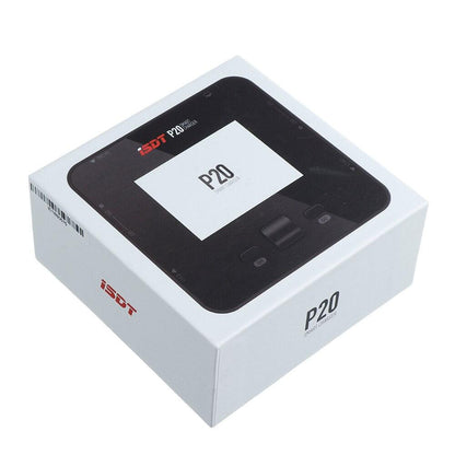 ISDT P20 1000w (500Wx2) 2 Channel 20A Portable 1-8S LiPo Balance Charger for LiFe, LiIon, LiPo(1-8S)/LiHv(1-70S)/Pb(1-12S); NiMH/Cd(1-16S) Batteries