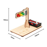 DIY Automatic Traffic Signal Lights Science Educational Kit for Kids