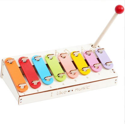 DIY Handtapping Eight Music Box Technology Small Maker School Musical Instrument (R-65)