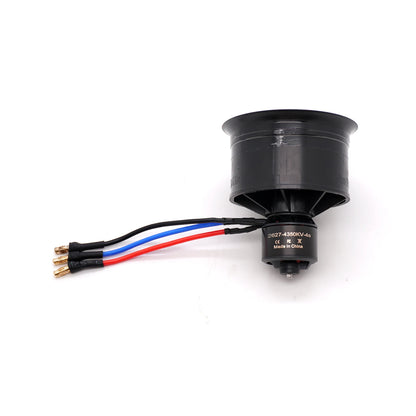 YSIDO 2627-4350kv-4s 50mm RC EDF Motor Duct Fan 11-Blades with 2S-4S 40A ESC Brushless Power for RC JET Aircraft Airplane EDF Plane Parts