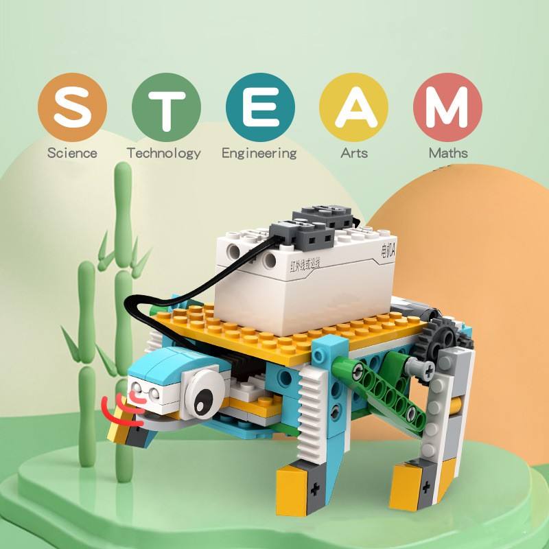 CB05 606pcs Science and Education Building Blocks Robot DIY with App Control
