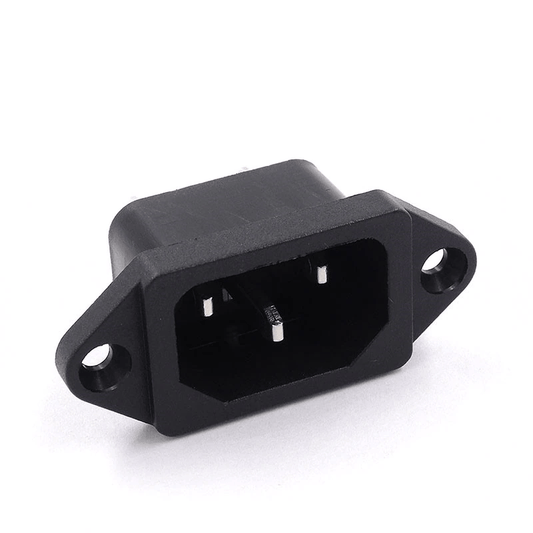 IEC320 C-14 Male Adapter Computer Power Supply AC 250v 10a CP-22S Panel Mount 3 Pin