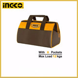INGCO HTBG281328 13 Inch 6 Pocket Tool Bag