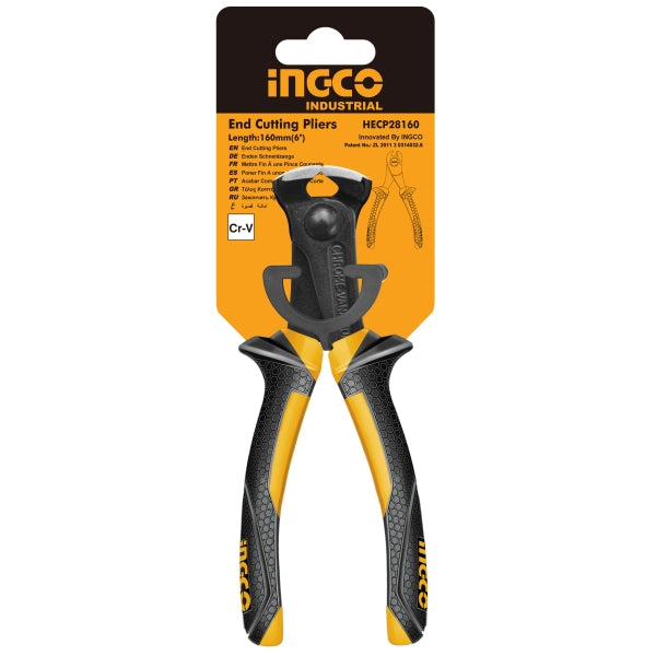 INGCO HECP28160 End Cutting Pliers 160mm 6 inch Cr-V