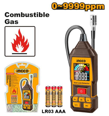INGCO HETGA031 Digital Gas Indicators with LCD Display 0-9999PPM