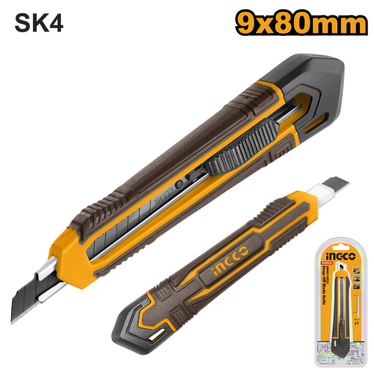 Ingco HKNS110925 9x80mm Snap-Off Blade Knife
