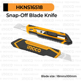 Ingco HKNS16518 Snap-off blade knife 18x100mm