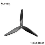 HQ MacroQuad Prop 10X5X3 (CW + CCW) Black-Glass Fiber Reinforced Nylon Propeller