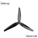 HQ MacroQuad Prop 10X5X3 (CW + CCW) Black-Glass Fiber Reinforced Nylon Propeller