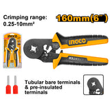 INGCO HRCPG05210 6 Inch Ratchet Type Crimping Plier