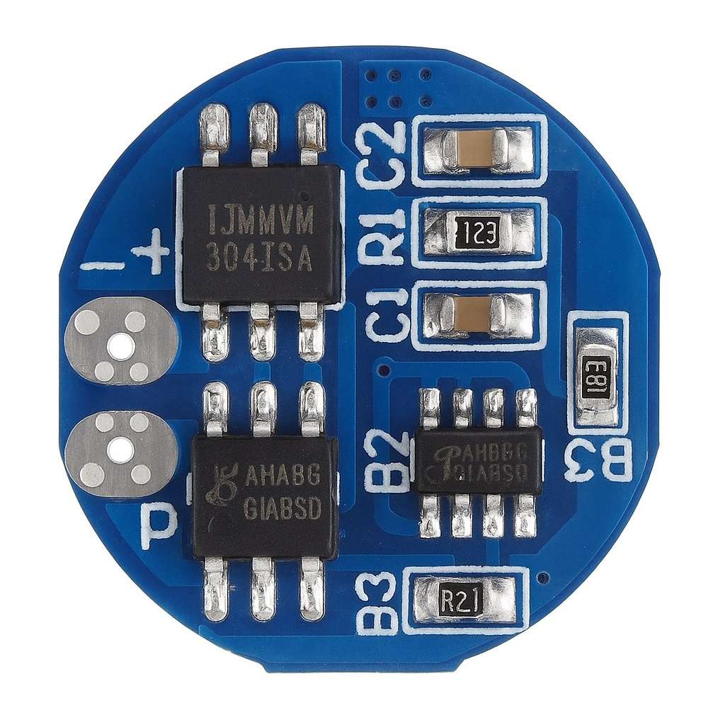 2S 8.4V 18650 BMS Lithium Battery Protection Board
