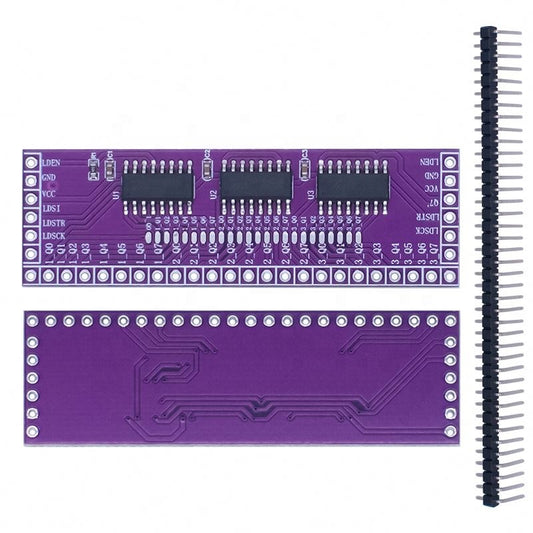74HC595 Serial to Parallel pin IO Expansion Module