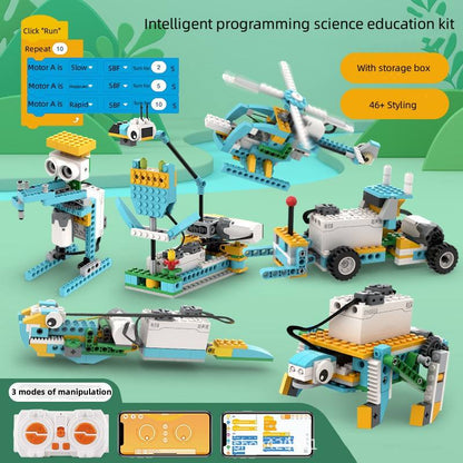 CB05 606pcs Science and Education Building Blocks Robot DIY with App Control