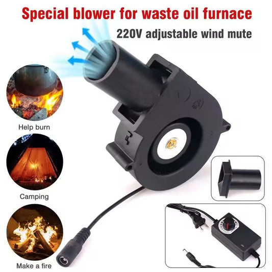 12V DC Brushless Air Blower Fan with Speed Controller