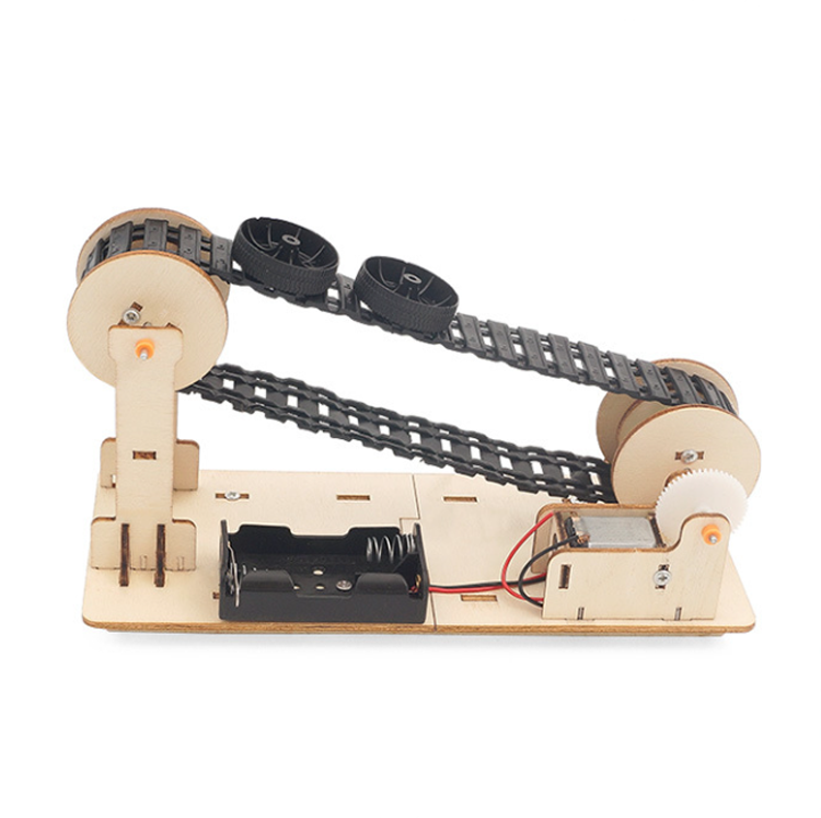 DIY Conveyor Belt Kit Small Invention Educational Science Toy for Kids (M-11)