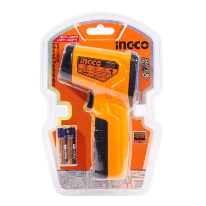 INGCO HIT0155028 Infrared Thermometer With -50°C to 450°C (-58°F to 842°F) Temperature Range for Body & Surface