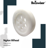 200mm Cast Nylon Heavy Duty Robot Wheel 200x40mm